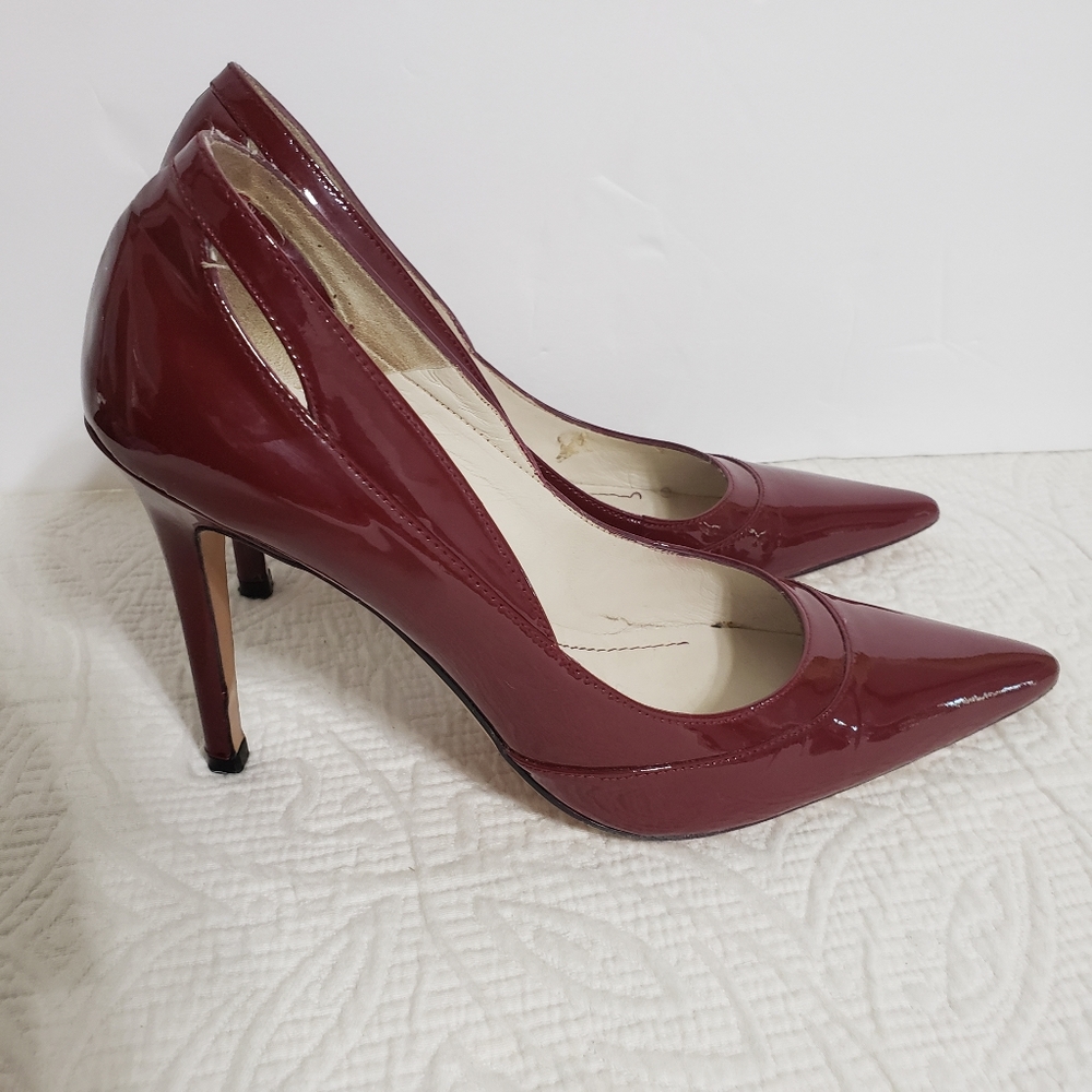 CHARLES DAVID Patent Pumps Heels - Picture 5 of 7
